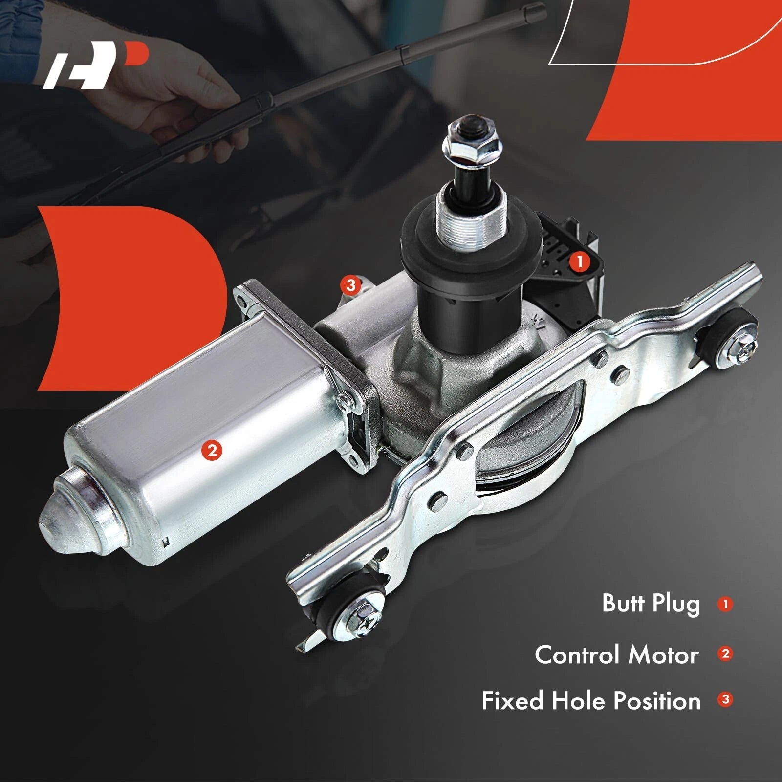 Rear Windshield Wiper Motor for Jeep Grand Cherokee (1999–2004)