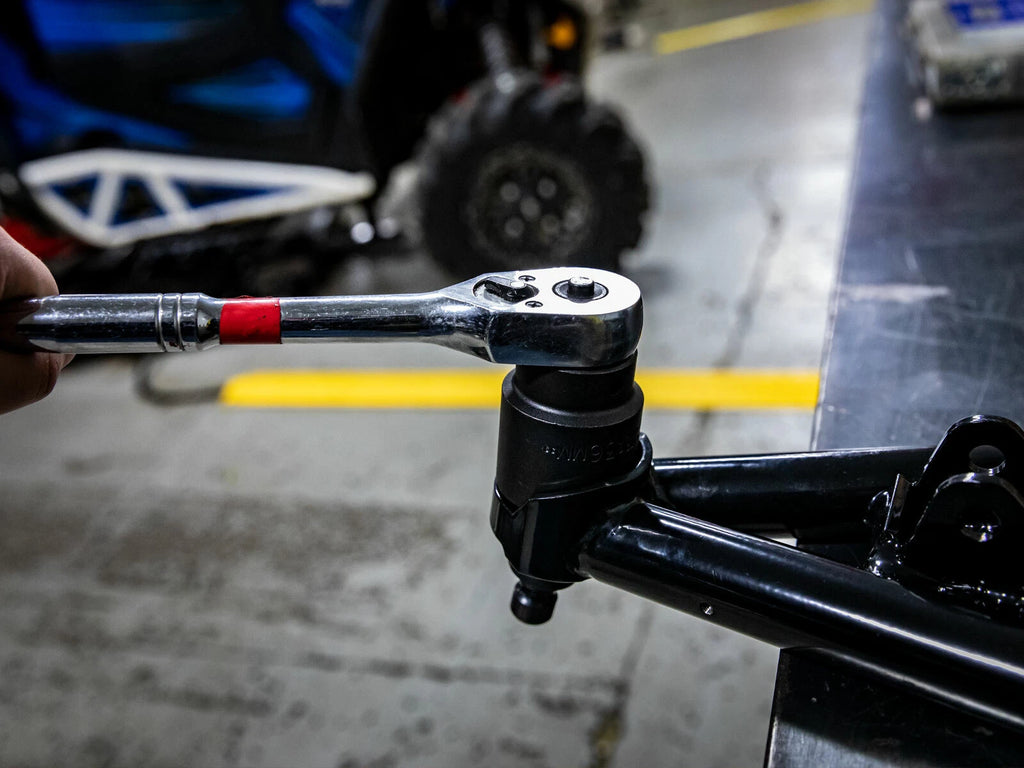 SuperATV 1.5" Offset Chromoly A Arms for Polaris RZR Turbo (2014–2023)