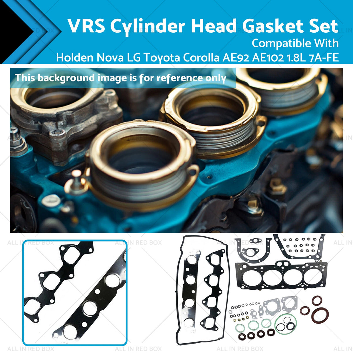 Cylinder Head Gasket Set for Holden Nova (1991–1997) & Toyota Corolla (1983–1987)