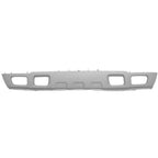 Replacement Gray Front Air Deflector w/Fog Light Holes w/Tow Hook Holes