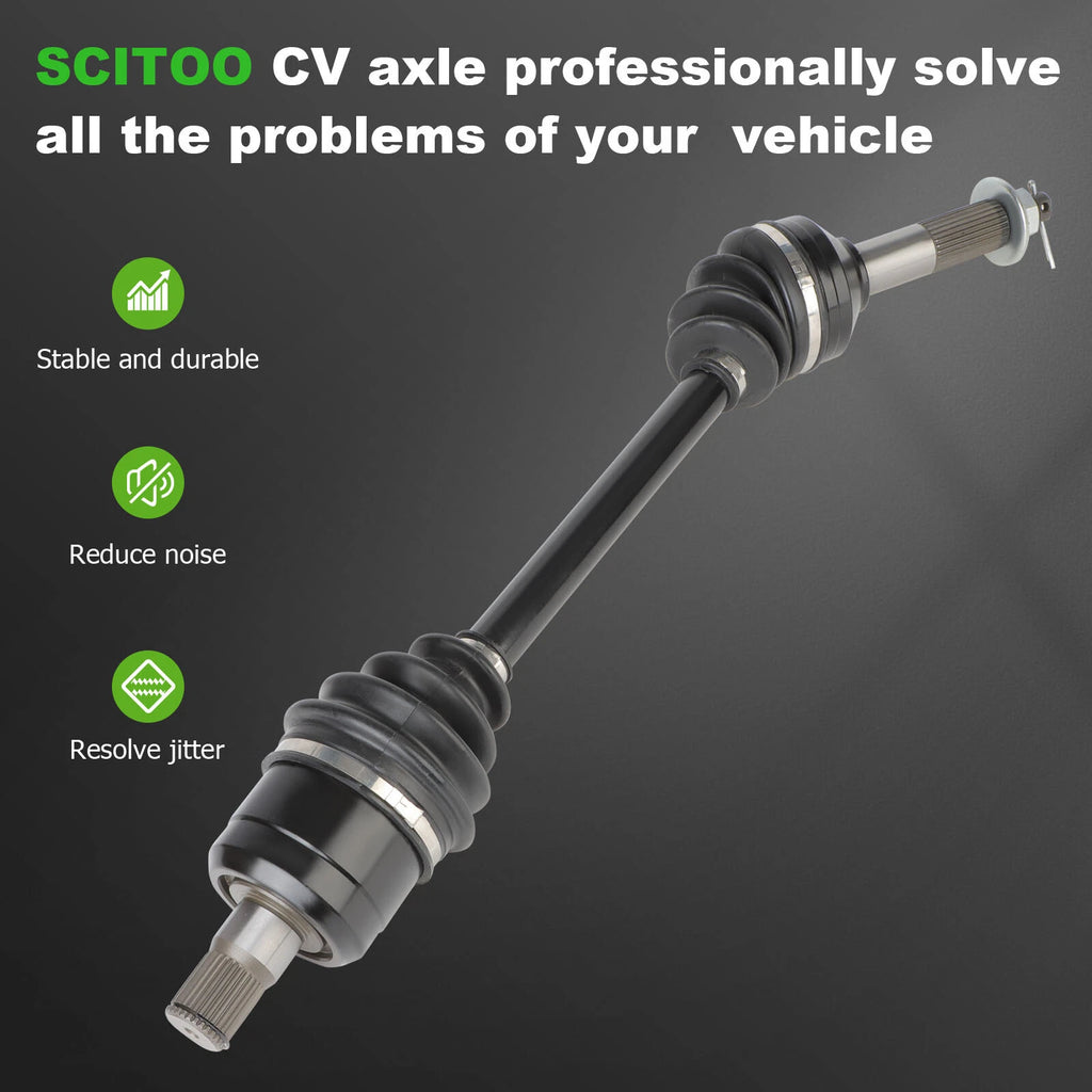 Set of 2 CV Joint Axles for Kawasaki Teryx4 800 (2016–2019)