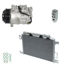 AC Compressor Kit With Condenser for Mercedes C55 AMG 5.4L (2006–2006)