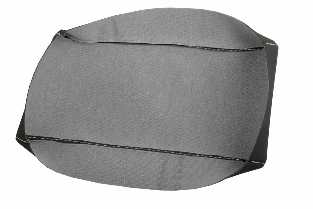 Leather Center Console Lid Armrest Cover for BMW X3 (2003–2010) White Stitch