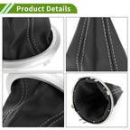 Gear Shift Stick Gaiter for Suzuki Swift (2005–2010) Matte Silver Black White