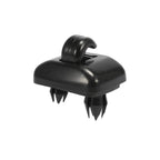 2X Black Sun Visor Hook Clip Retainer 8U0857562 for Audi RS4 (2007–2008)