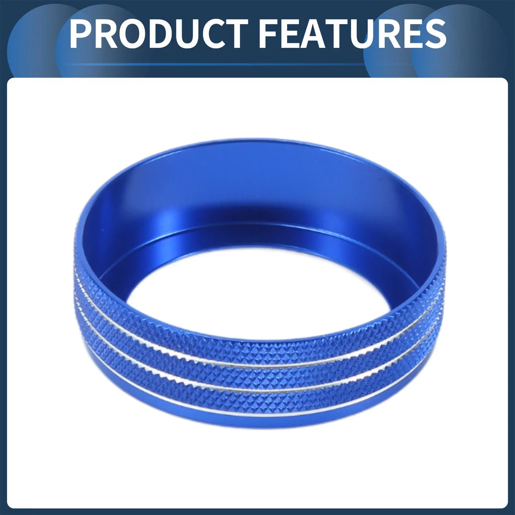 Headlight Fog Light Switch Knob Cover Ring for Dodge RAM (2018-2022) Blue 1 x Pc
