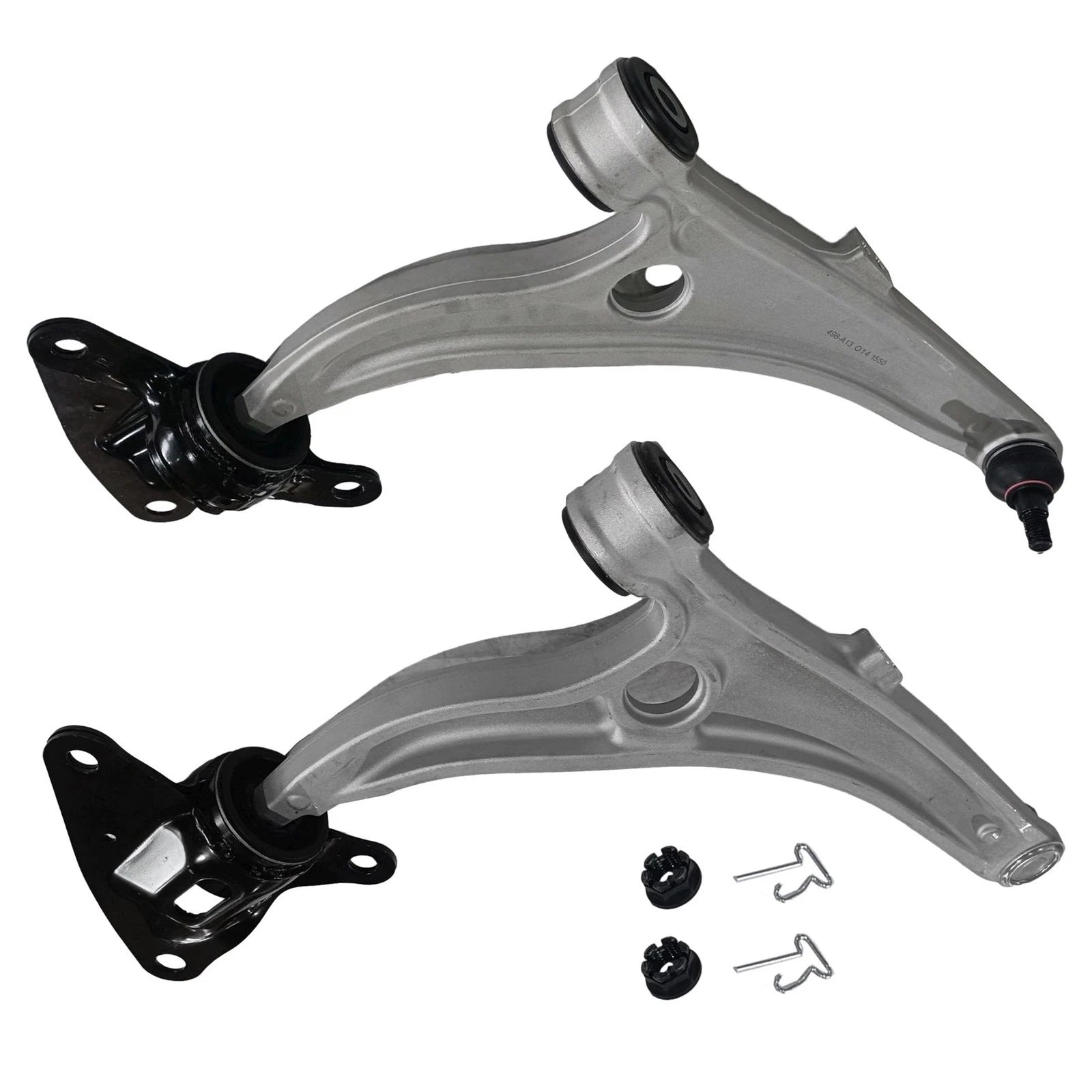 Set of 2 Front Lower Control Arms w/ Ball Joints for Honda CR-Z (2011–2016) 524-585 524-586