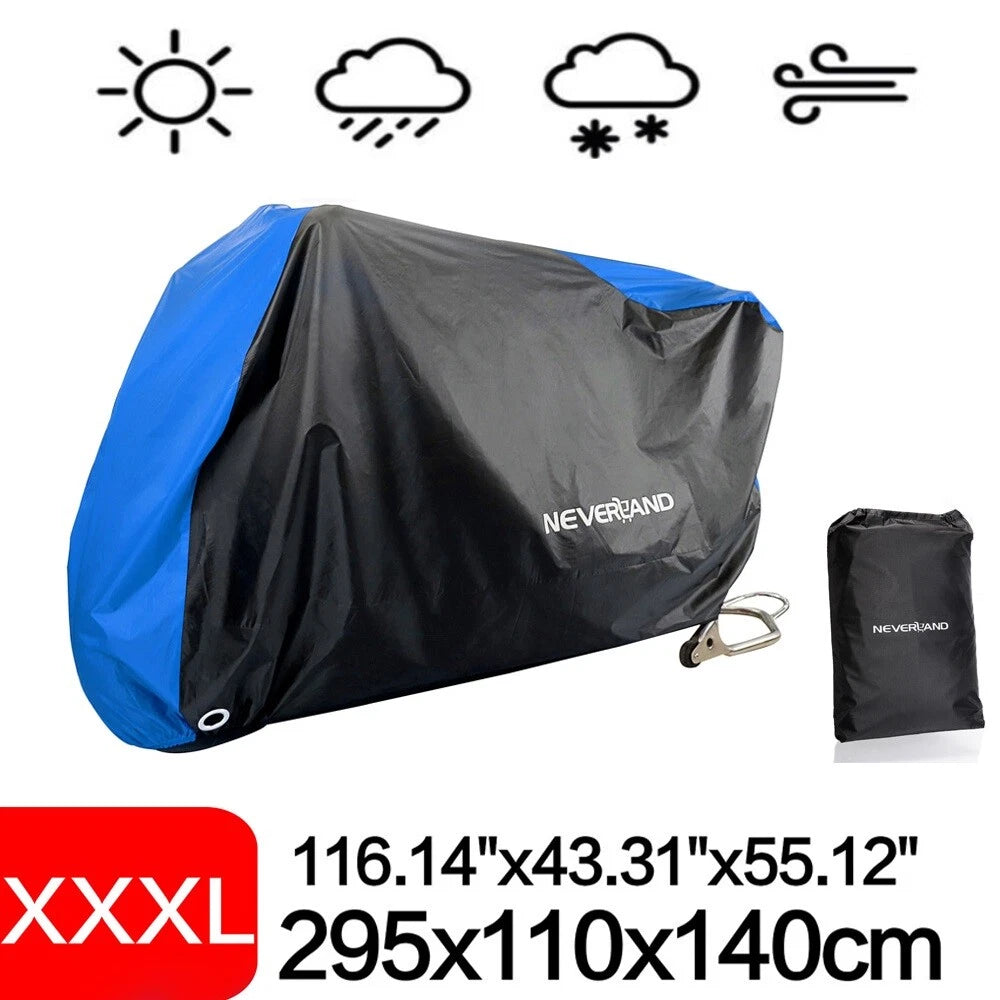 3XL Waterproof Motorcycle Cover for Harley Davidson Electra Glide