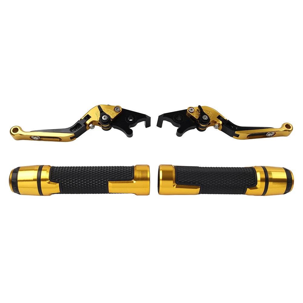 Set of 2 Extendable Brake Clutch Levers for BMW R1200GS R1250GS (2013–2023)