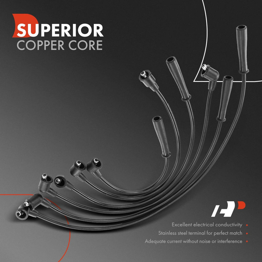 Spark Plug Wire Set for Toyota Pickup (1983-1992) 2.4L 3.0L