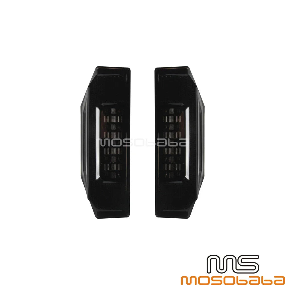 Smoke Lens Rear Brake Tail Lights for Ranger XP 900, Ranger 1000, General 1000 (2013-2023)