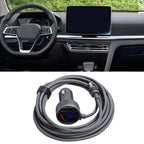 Car Accessory / 300cm / Mini Charging Cable With Voltage Display for Starlink