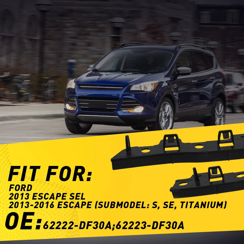 Set of 2 Bumper Brackets for Ford Escape (2013–2016) EPY