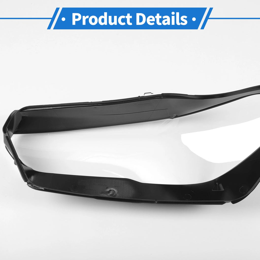 1 Pc Headlight Lens Cover for BMW X5 G05/X6 (2019–2021) Clear