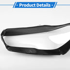 1 Pc Headlight Lens Cover for BMW X5 G05/X6 (2019–2021) Clear