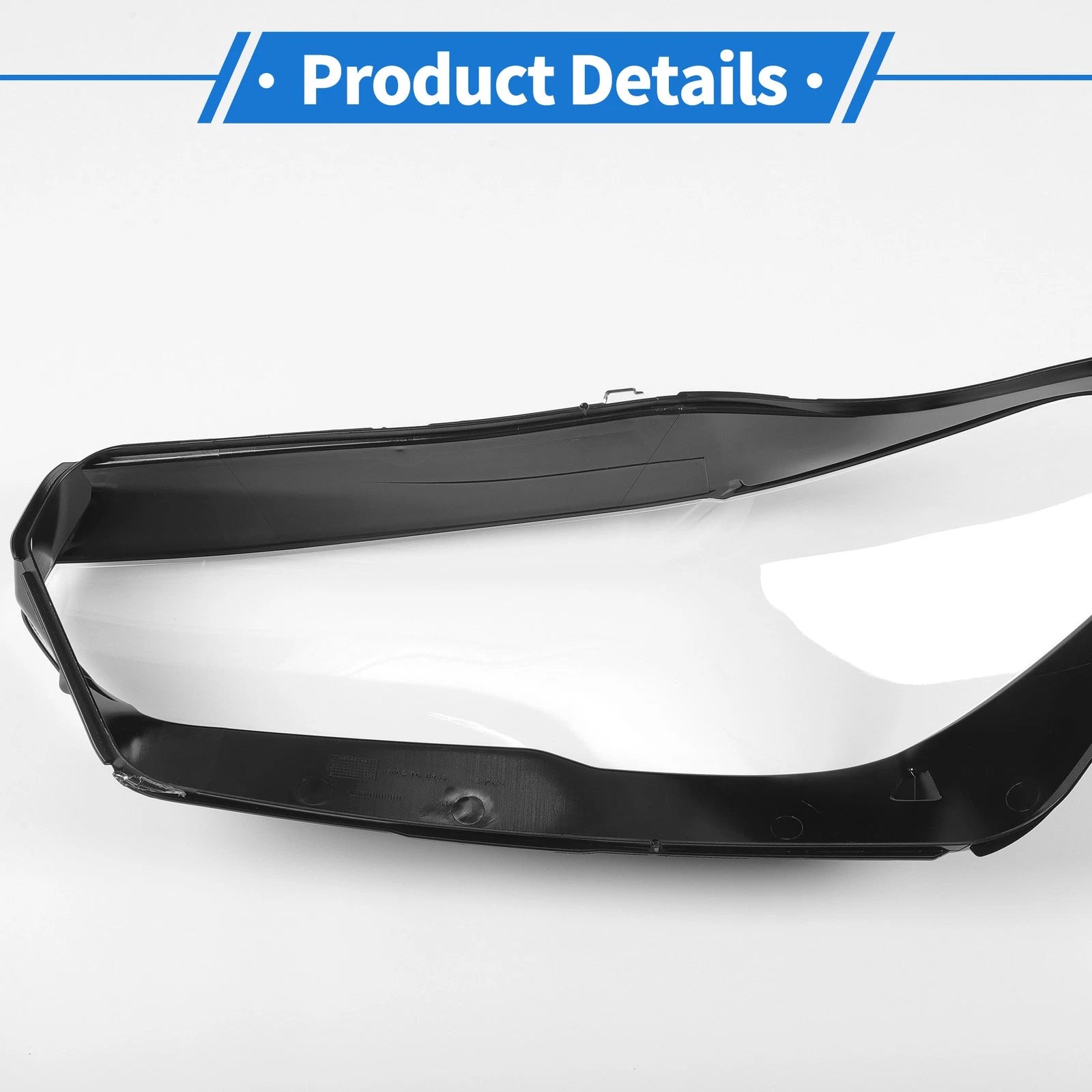 1 Pc Headlight Lens Cover for BMW X5 G05/X6 (2019–2021) Clear