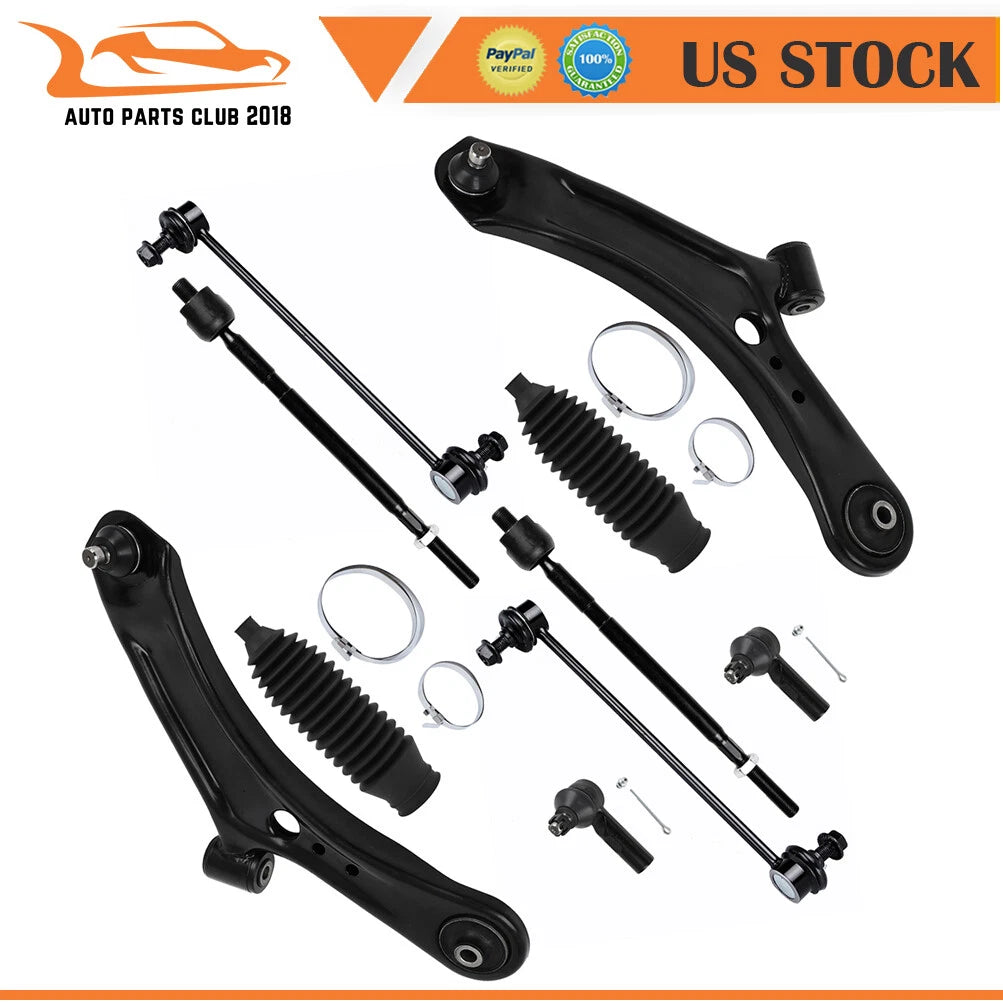 Set of 10 Front Lower Control Arms & Ball Joints for Suzuki SX4 (2007–2013)