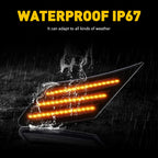 2X Smoked LED Side Marker Lights for Scion FRS Subaru BRZ Toyota 86 (2013–)
