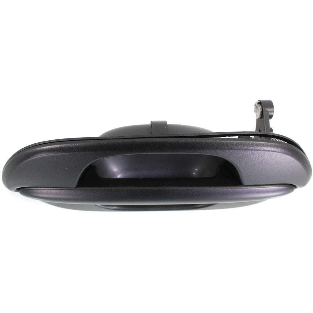 Exterior Door Handle for Honda Odyssey (1999–2004) Rear Driver Black Plastic