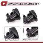 2X Windshield Washer Nozzle for Dodge Charger, Chrysler 300 (No. 5182327AA)