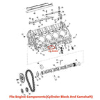 2X Plug Fitting for Mercury Marine Mercruiser (19-35167, 22-36382)