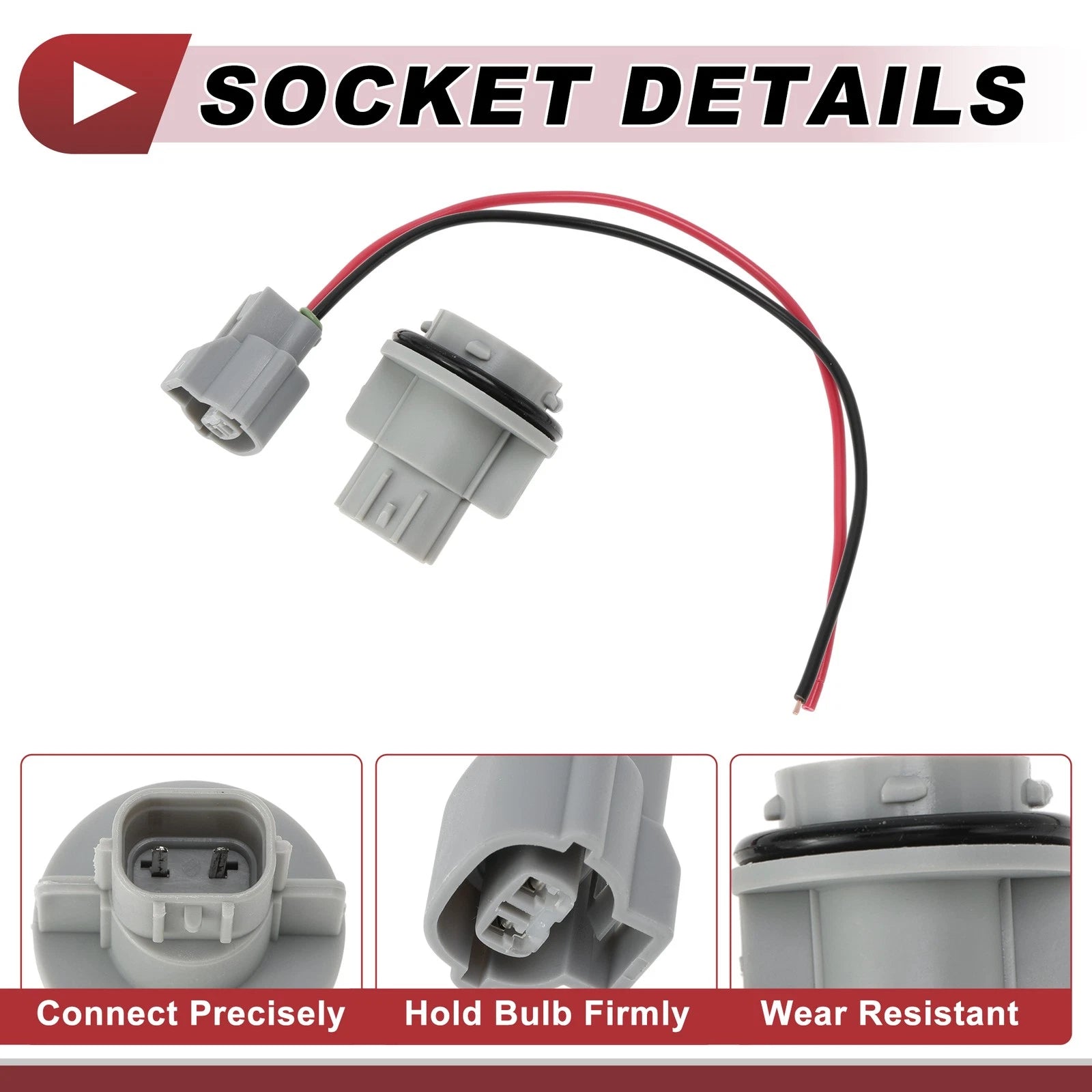 Set of 1 Turn Signal Light Socket Wiring for Mazda 3 (2003–2006) No.S09A51064