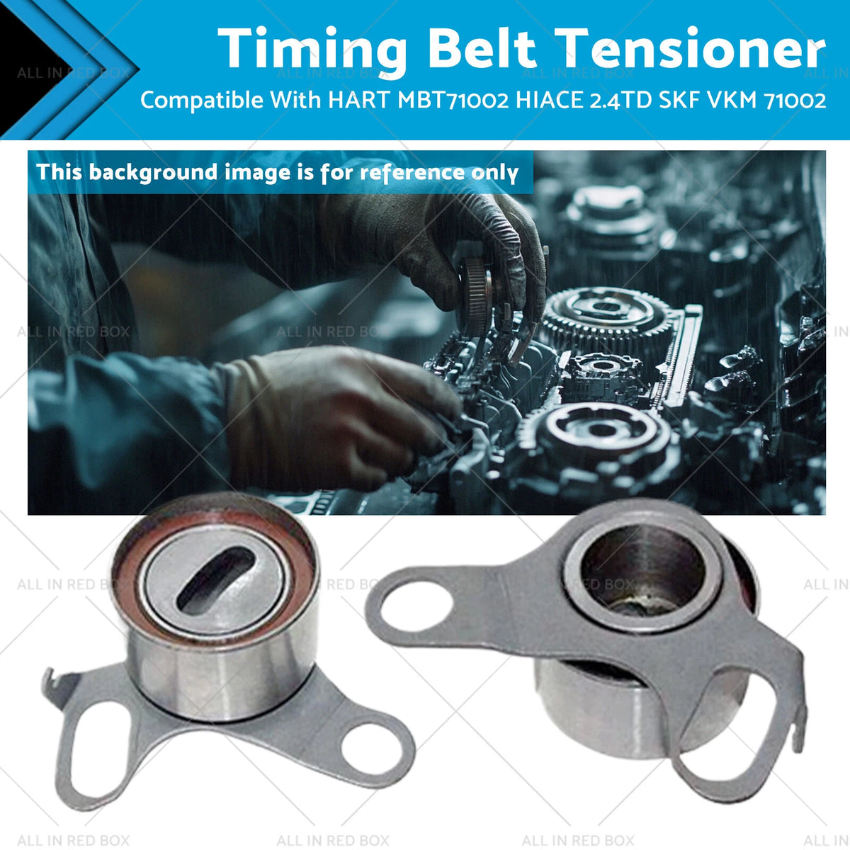 Timing Belt Tensioner for Toyota Hiace, Land Cruiser 2.4TD (1987–2005)