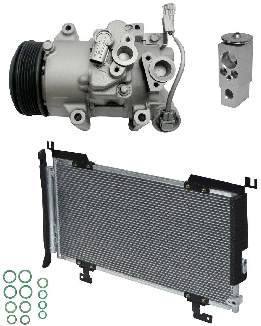 AC Compressor Kit With Condenser for Subaru Outback 2.5L (2016–2019)