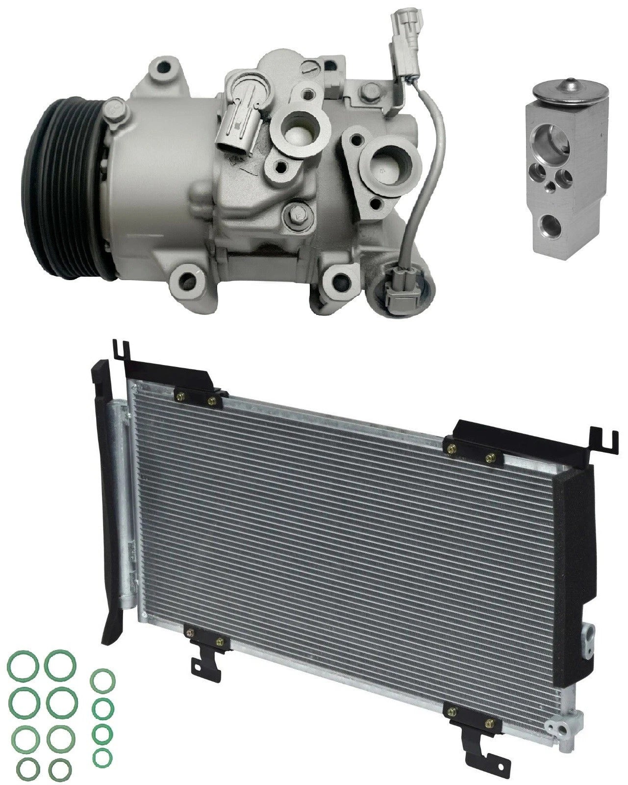 AC Compressor Kit With Condenser for Subaru Outback 2.5L (2016–2019)