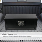 Steel Tool Box for Truck Pickup Trailer Storage Bed w/Lock (27.75"x10"x10.5")
