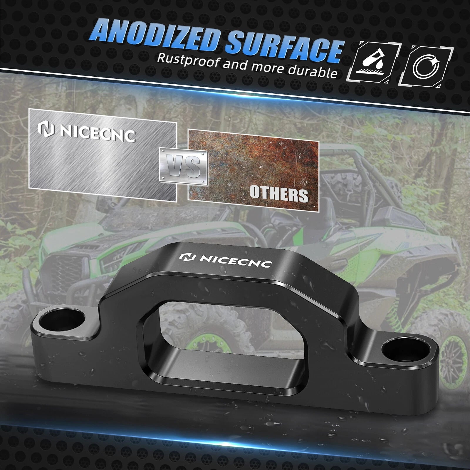 Tow Hook Accessory for Kawasaki Teryx KRX 1000 (2020–2023)