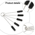 Set of 4 Tube Brushes for Cylinder Cleaning