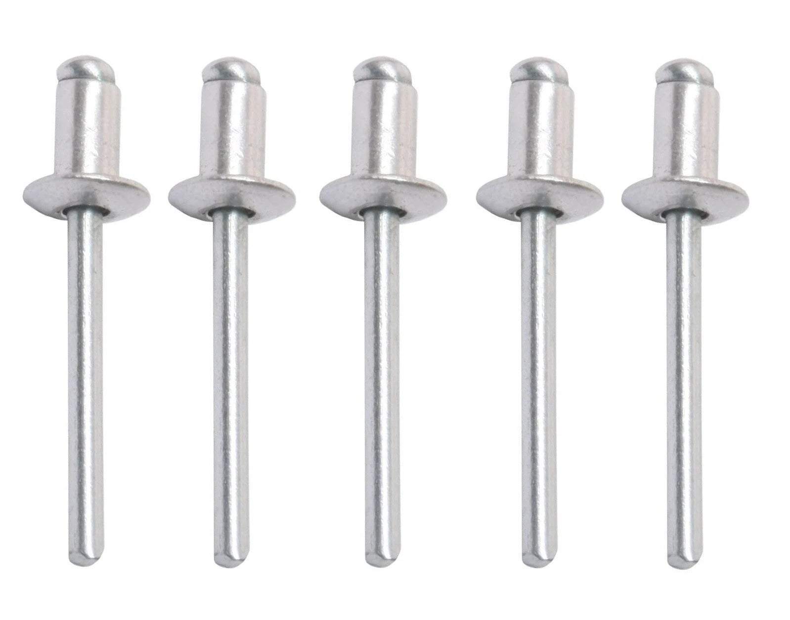 Set of 5 Window Regulator Rivets 4.8mm X 8mm for Mercedes Benz