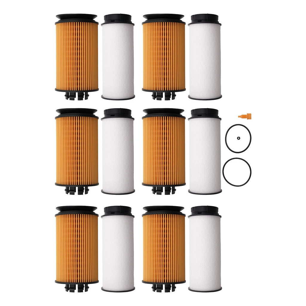 12pc Engine Oil Fuel Filters for Mitsubishi Fuso Canter FG4X4 (2012–2017)