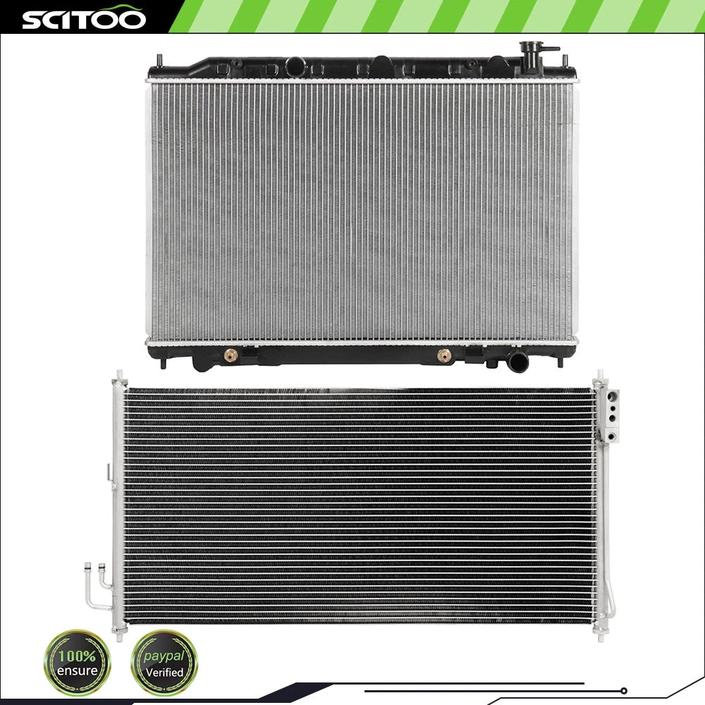 Radiator and A/C Condenser Kit for Nissan Murano (2003–2007)