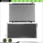 Radiator and A/C Condenser Kit for Nissan Murano (2003–2007)