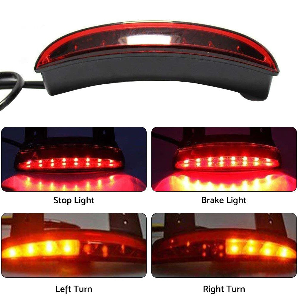 LED Rear Turn Signal Brake Tail for Harley XL 883L Sportster (2004–2023)