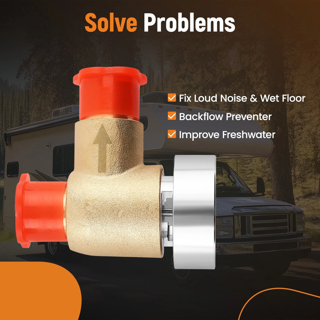 RV Vacuum Breaker Check Valve for RVs