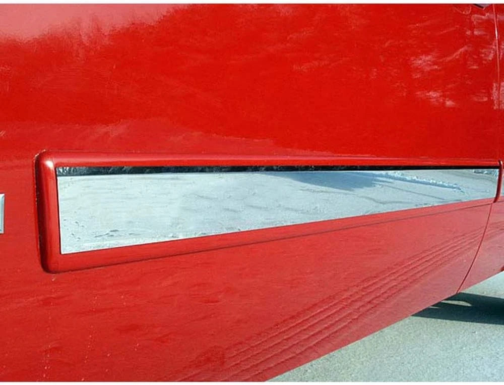 2p Luxury FX Chrome 2 3/4' Side Molding Insert for 07-08 Chevy Silverado
