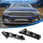 2X Front Left Right Side Bumper Cover Bracket No. 561807184A for Volkswagen 