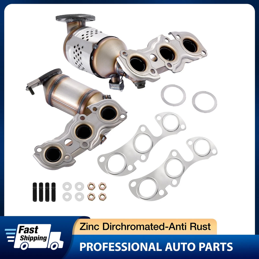 2X Catalytic Converter for Toyota Camry (2002–2006) 3.0L