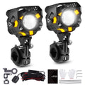 80W LED Auxiliary Light for Motorcycle Pickup SUV ATV UTV (12V)