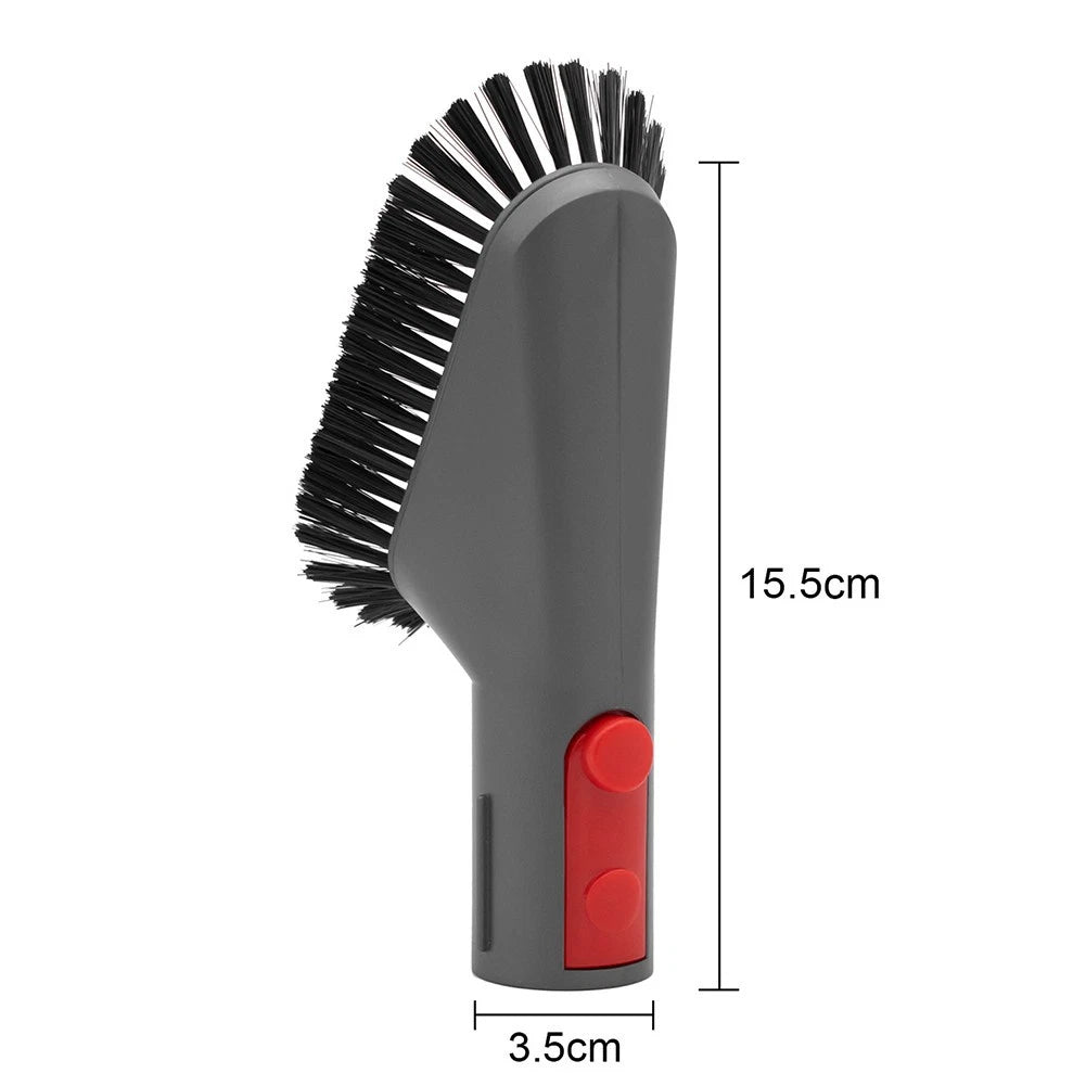 Soft Dust Brush for - Natural Bristles, Black