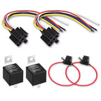 12V 40A 5-Pin Relay & Socket & Fuse Holders for Car SUV