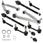 10x Control Arms Ball Joint Tie Rod Sway Bar Link Kit for Hummer H3 H3T (2006–2010)