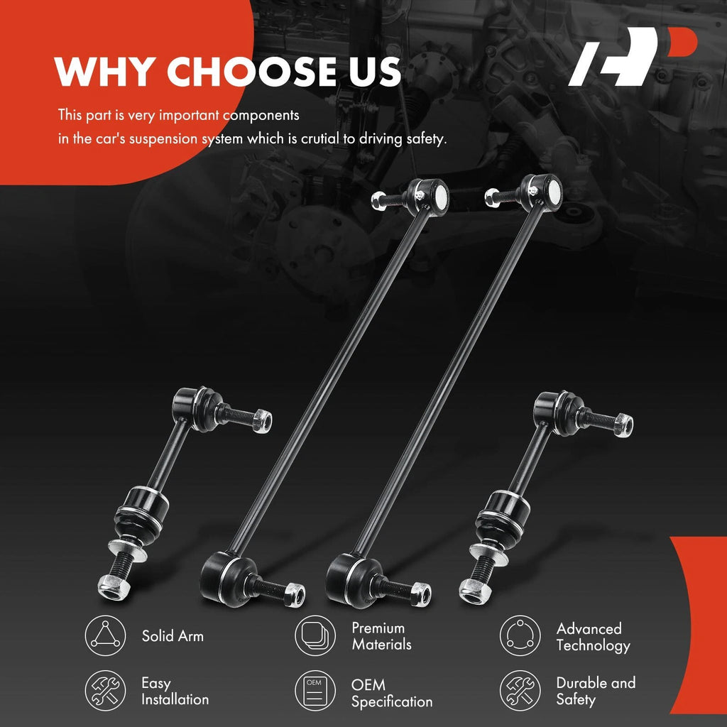 Set of 4 Sway Bar Links for BMW 528xi 2006–2008