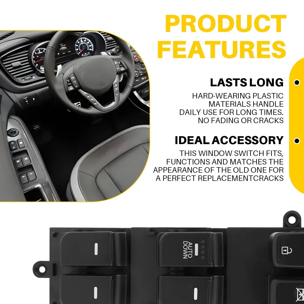 Driver Master Window Control Switch for Kia Optima (2011-2013)