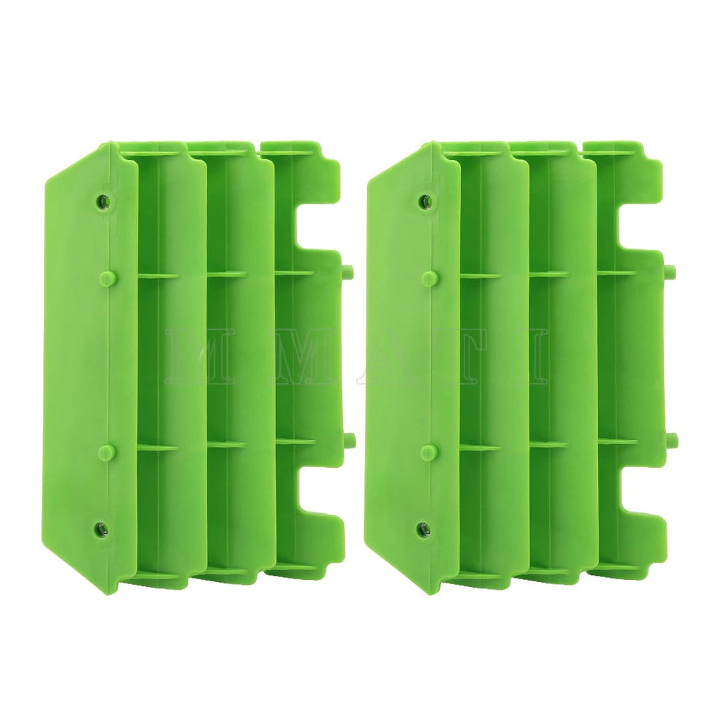 2 Radiator Shrouds Guards for Kawasaki KX250 KX125 (1994–2005) #14037-1310-6W