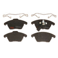Set of 4 Disc Brake Pads for Volkswagen CC (2009–2017)