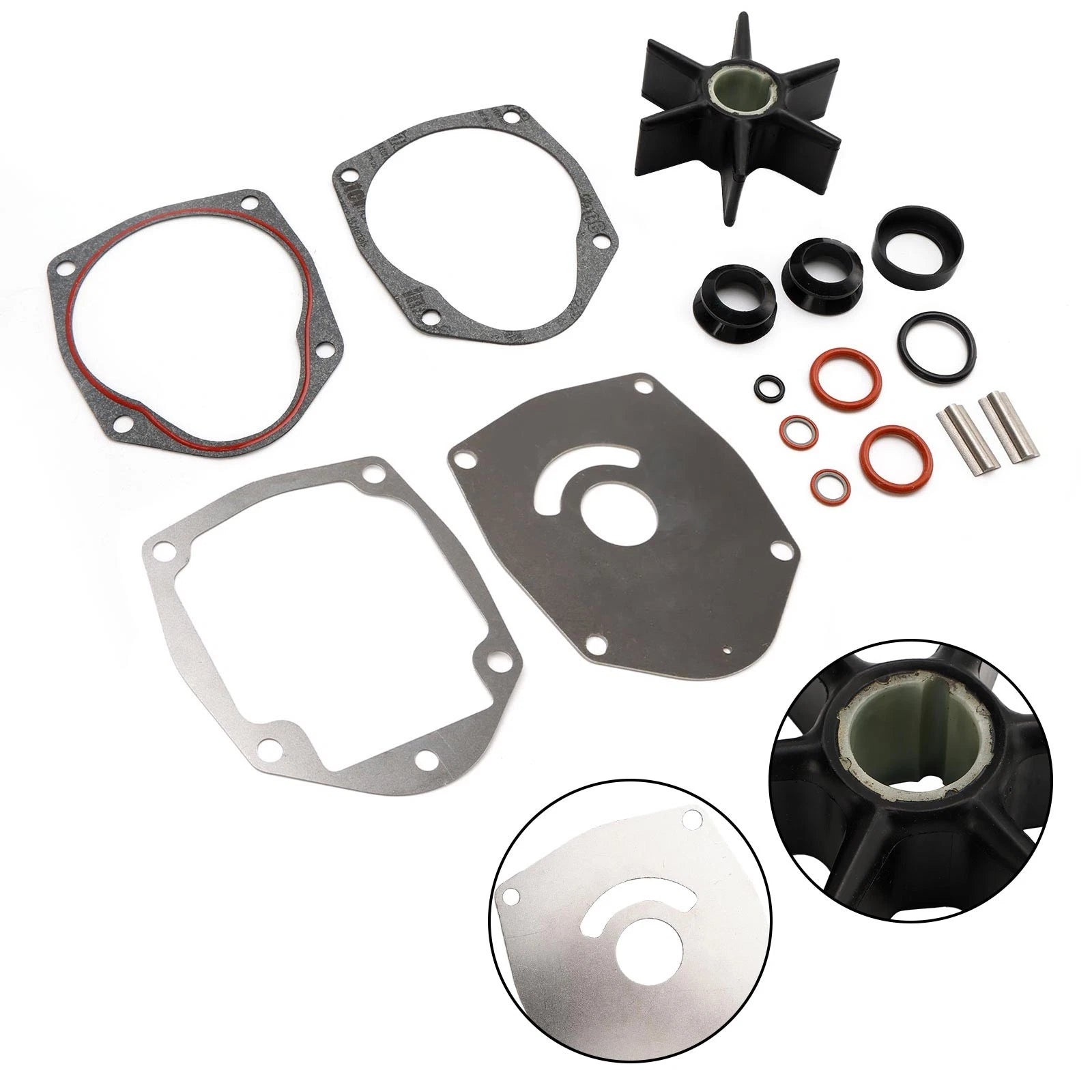 Water Pump Impeller Kit for Mercury Mercruiser Alpha One Gen 2 (47-43026Q06)